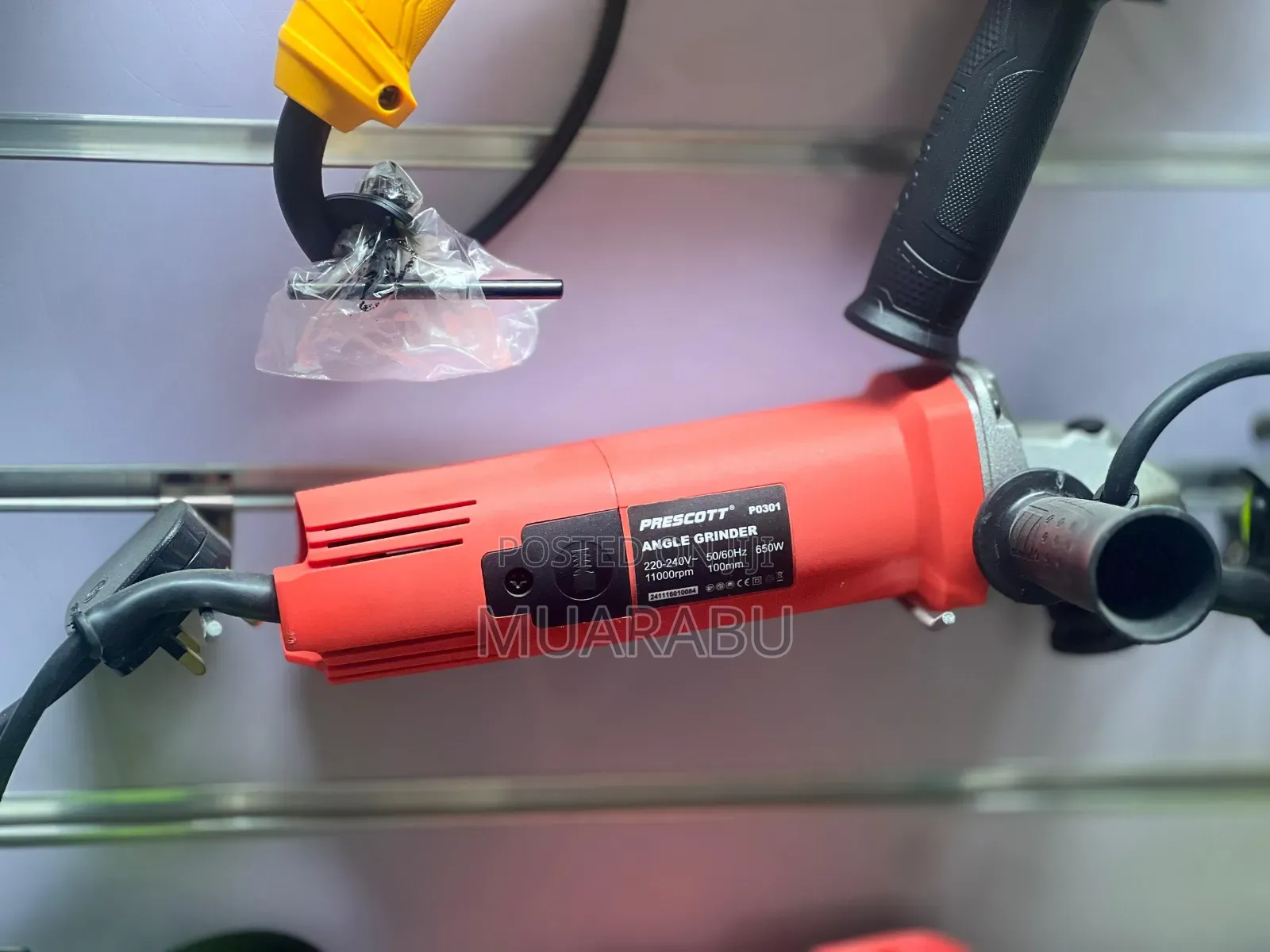 Prescott Angle Grinder 4' 650w