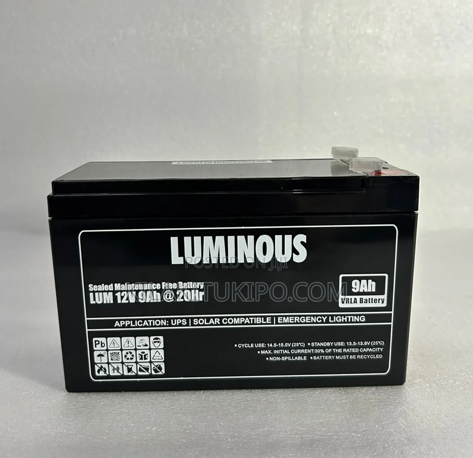 12v,9ah at 20hr, Luminous Deep Cycle
