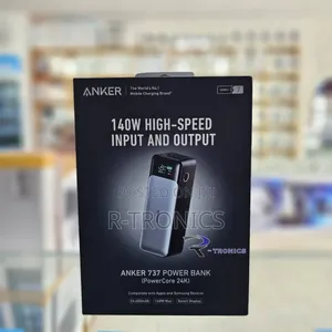 Anker 737 Power Bank, 24,000mah 3-Port With 140w Fast Charging