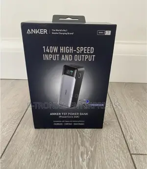 Anker 737 Power Bank, 24,000mah 3-Port With 140w Fast Charging