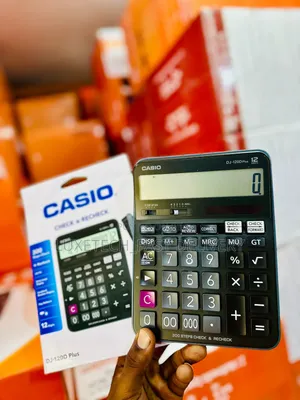 Casio Dj-120d Plus Desktop Calculator - Check and Recheck Function