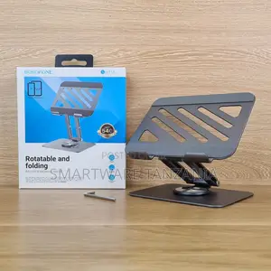 Borofone Bh15 Metal Desktop Stand Rotatable Folding Tablet Pad