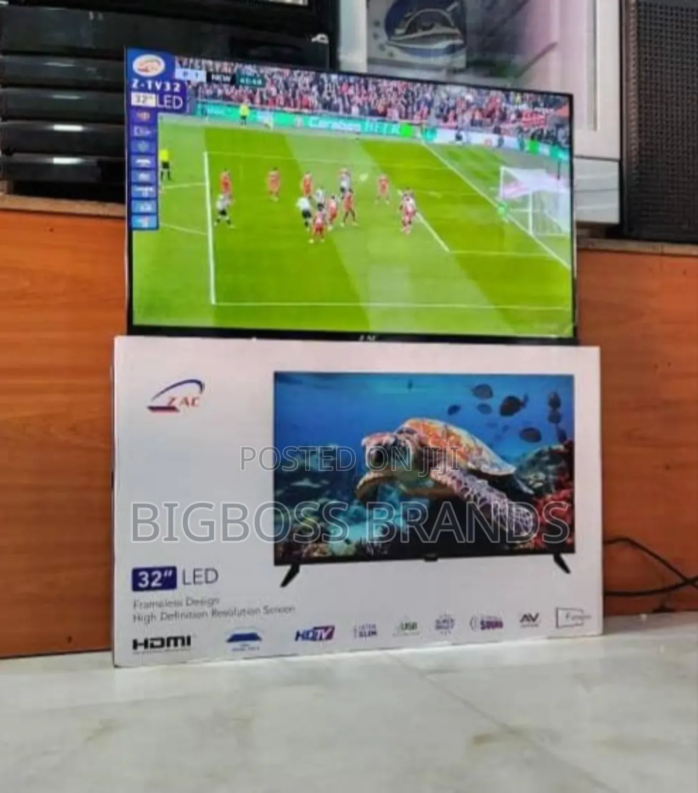 Zac Frameless 32 Inches