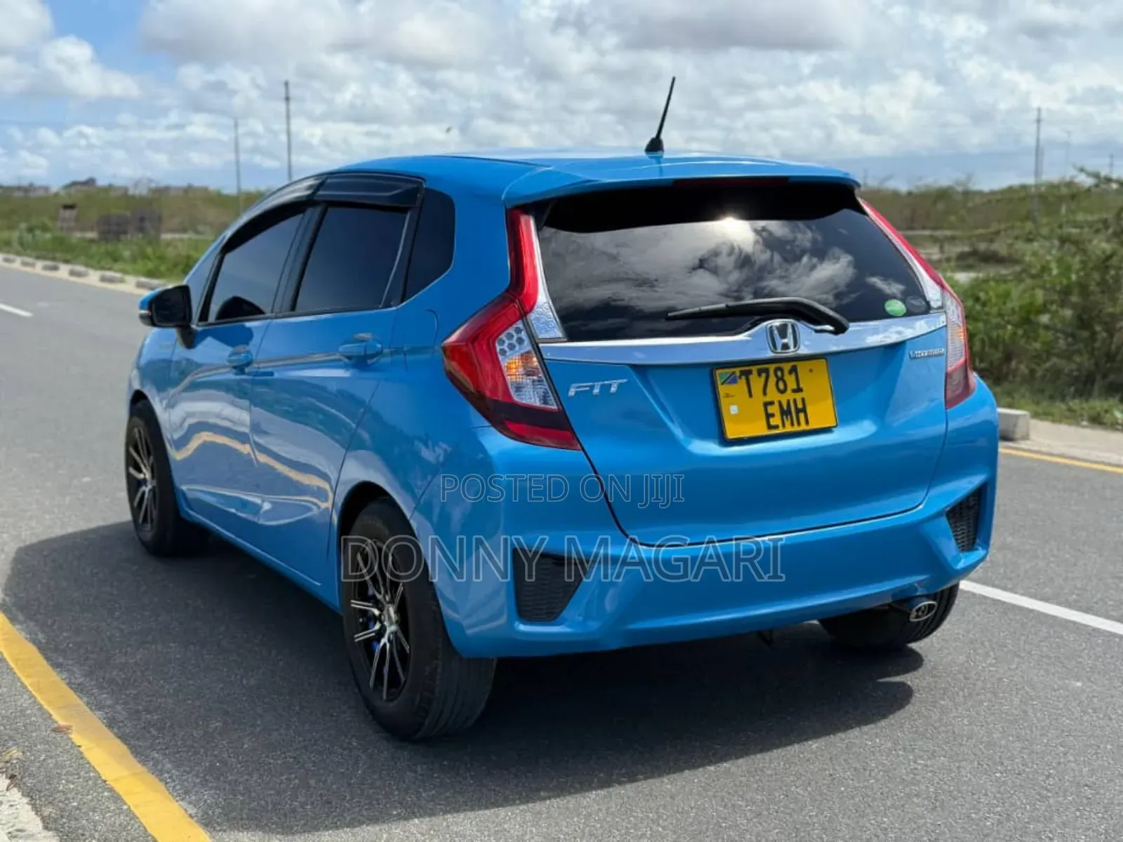 Honda Fit 2014 Blue