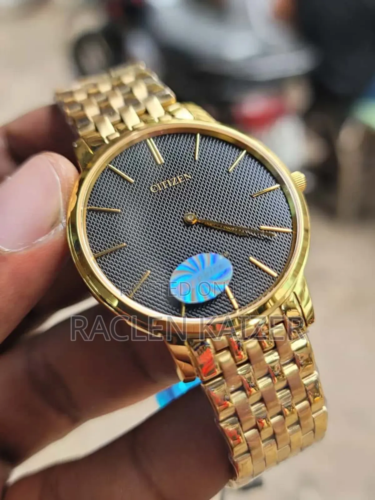 Citizen Stiletto Eco-Drivewith a Matching Multi-Link Bracelet