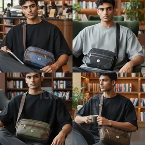 Leather Men Shoulder Bag