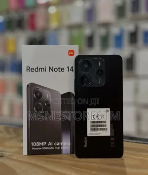 New Xiaomi Redmi Note 14 128 GB Black