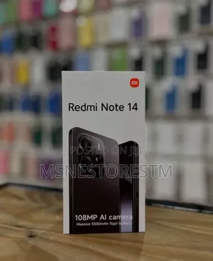 New Xiaomi Redmi Note 14 128 GB Black