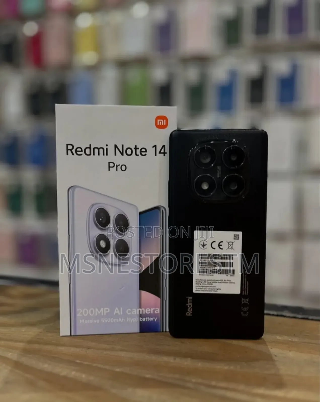 New Xiaomi Redmi Note 14 Pro 256 GB Black