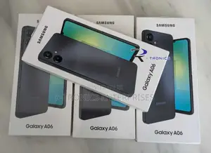 New Samsung Galaxy A06 64 GB Black