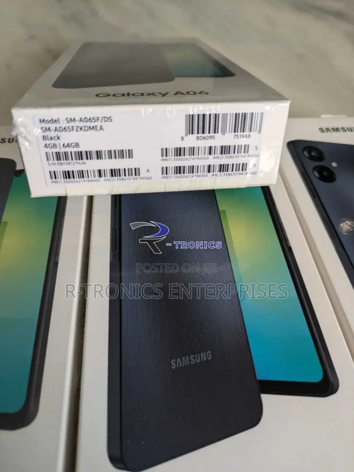 New Samsung Galaxy A06 64 GB Black