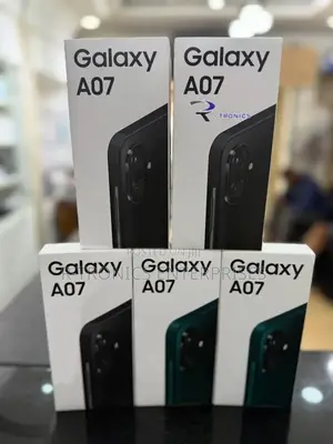 New Samsung Galaxy A07 4G 64 GB Black