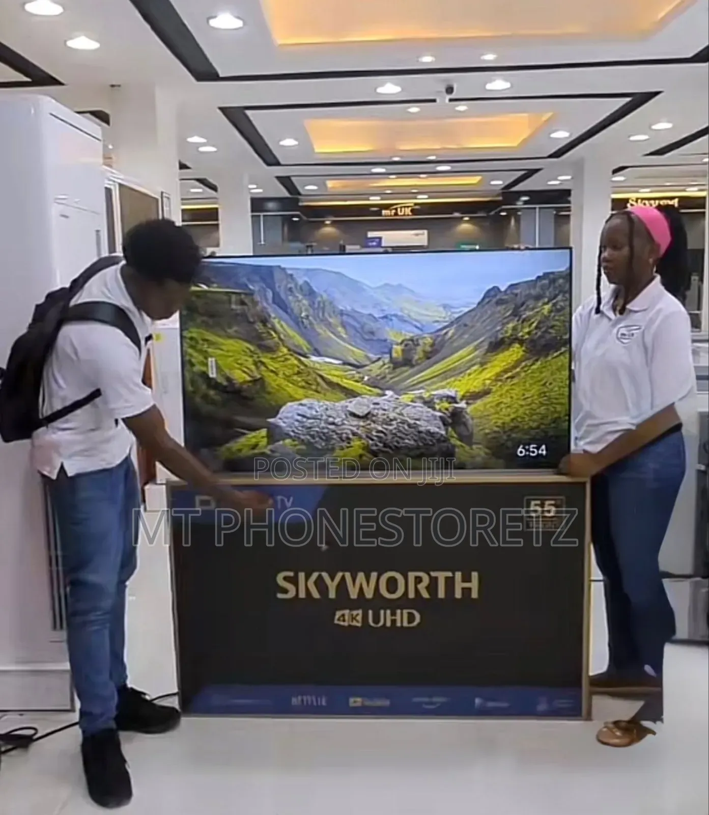 *Skyworth Inch 55 Uhd Smart