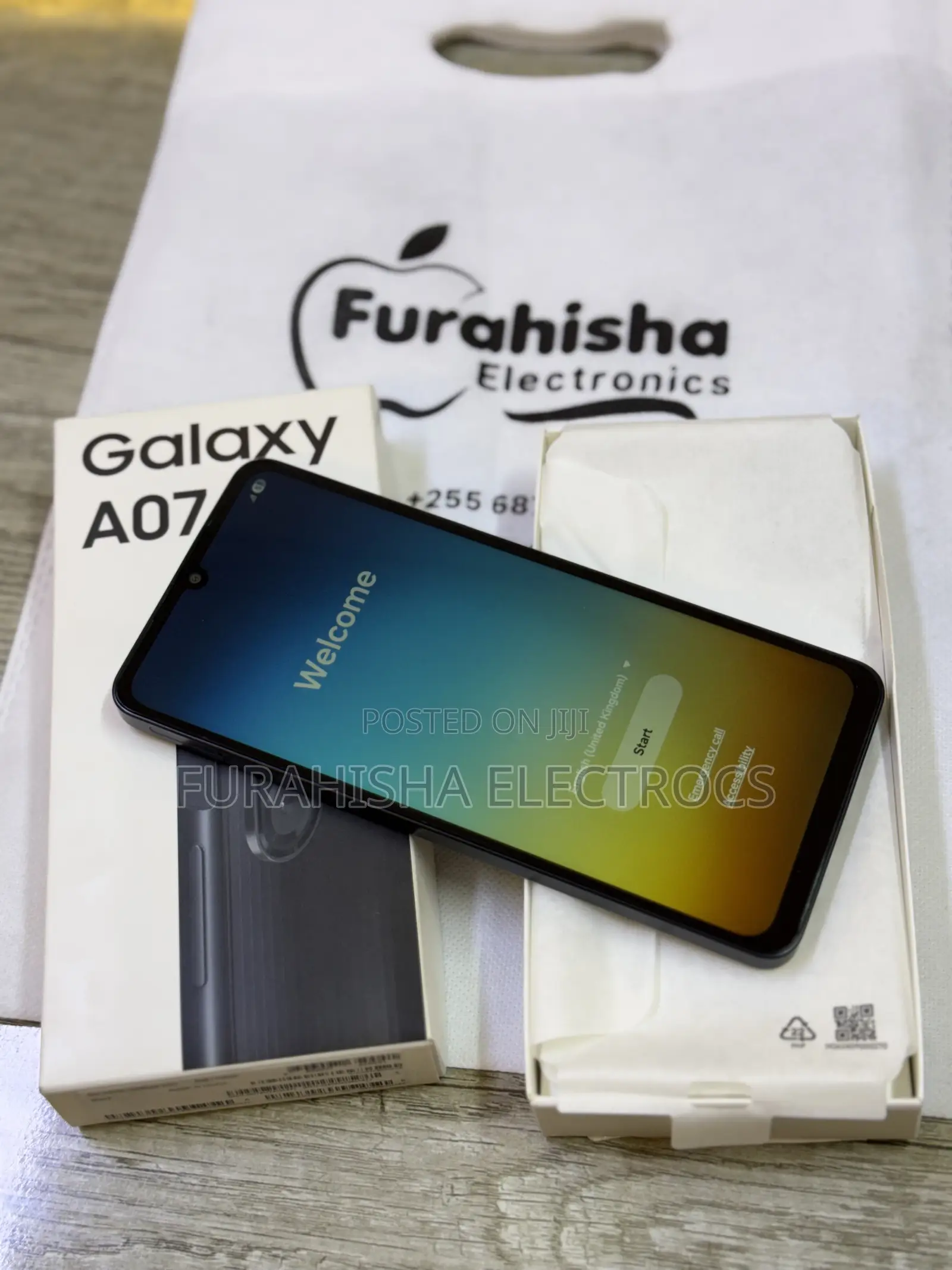 New Samsung Galaxy A07 4G 64 GB Black