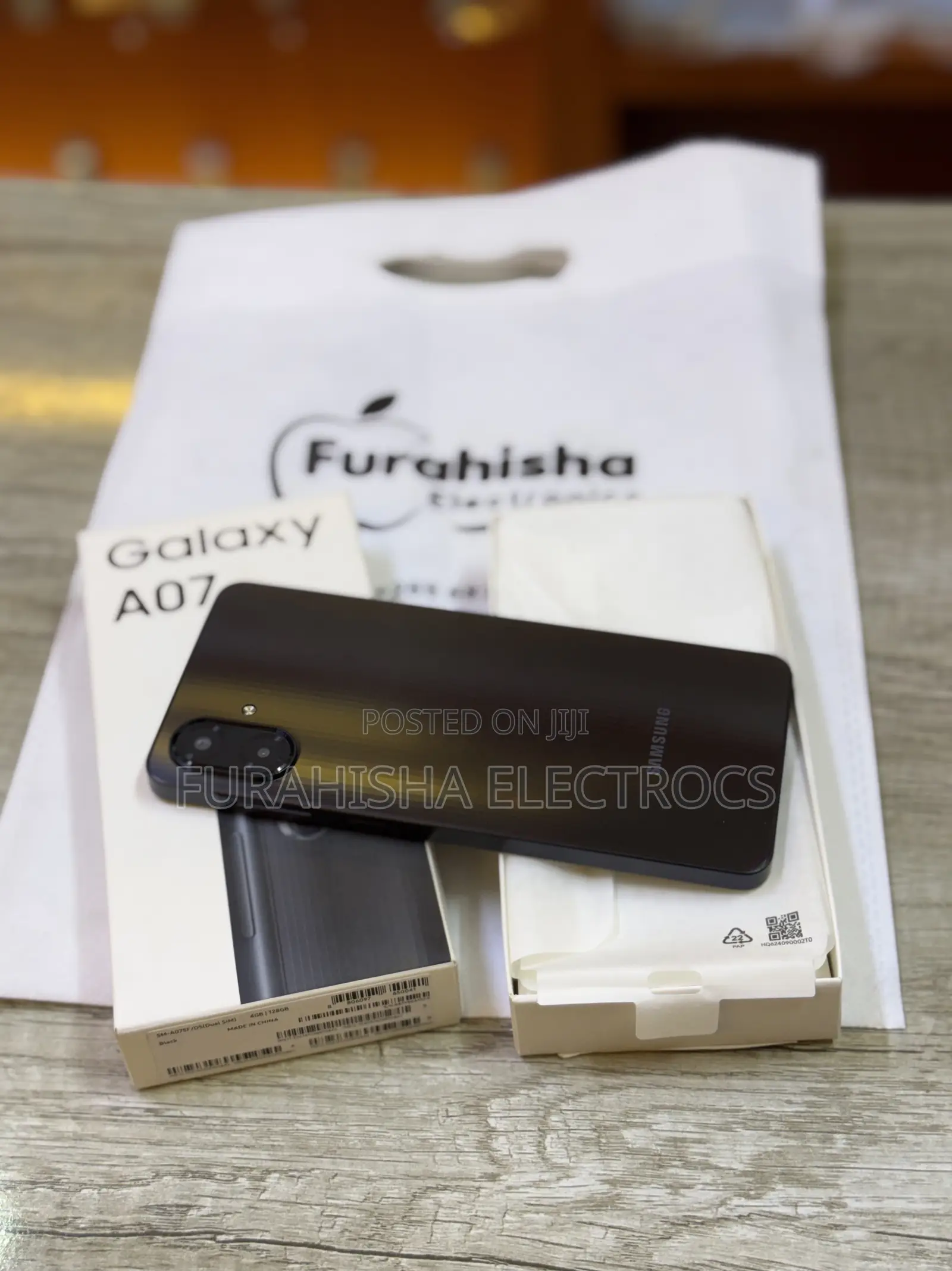 New Samsung Galaxy A07 4G 64 GB Black