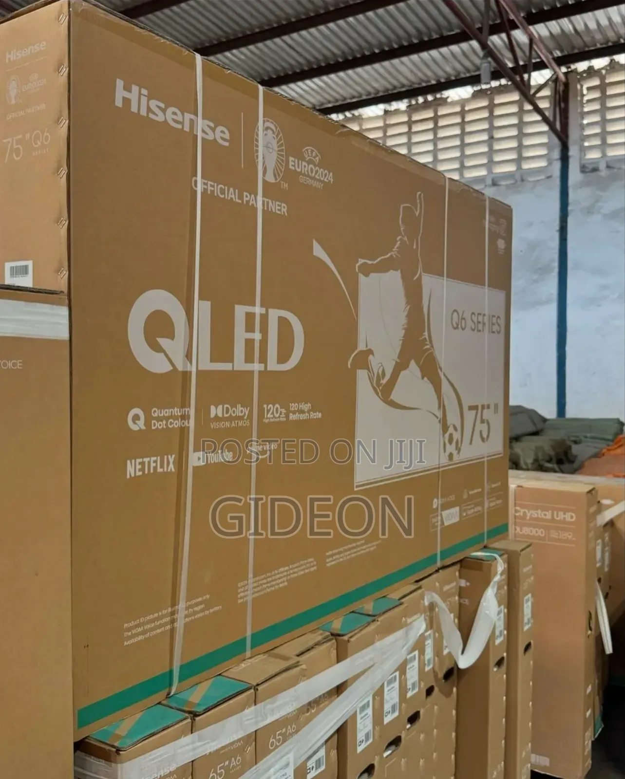Hisense Tv Qled Smart Q6 Series Inch 75 (Model 75q6n)Bei Ya Offer