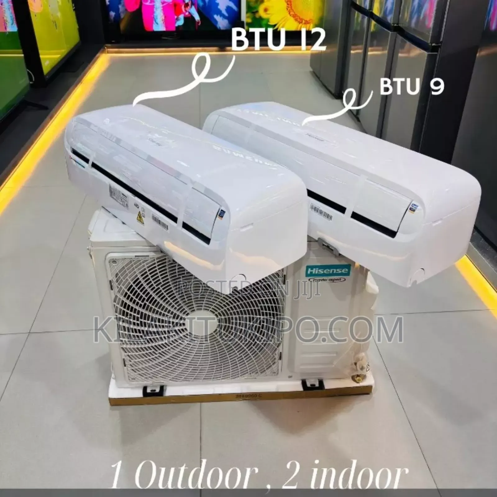 2 in Door Split Unit 1 Outdoor Compressor Unit Powerfull Ac