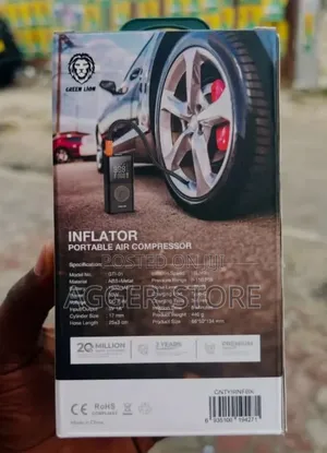 Greenlion Gti-01 Inflator Portable Air Compressor