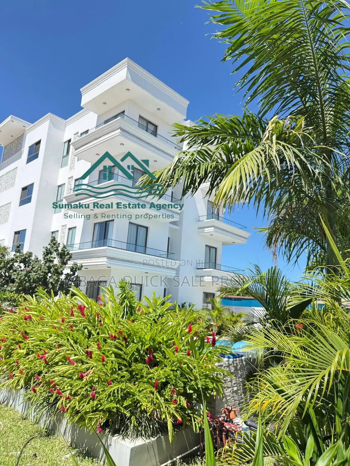 Furnished 4bdrm Apartment in Mbezi Beach for rent