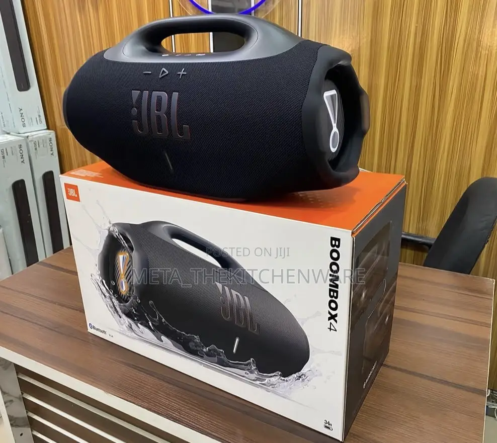 JBL Boombox 4 Portable Waterproof Bluetooth Speaker