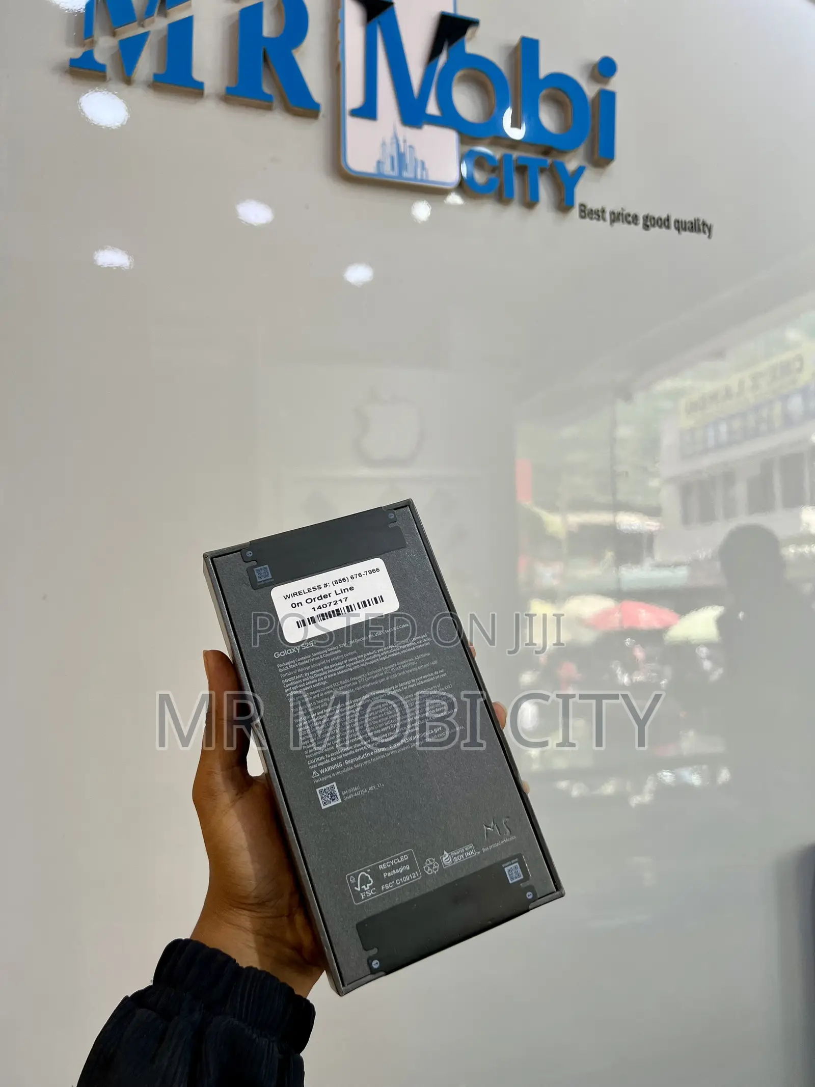 New Samsung Galaxy S25 Ultra 256 GB Black