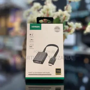 Ugreen Hdmi to Vga Adapter 1080p 60hz With Audio and Usb Power