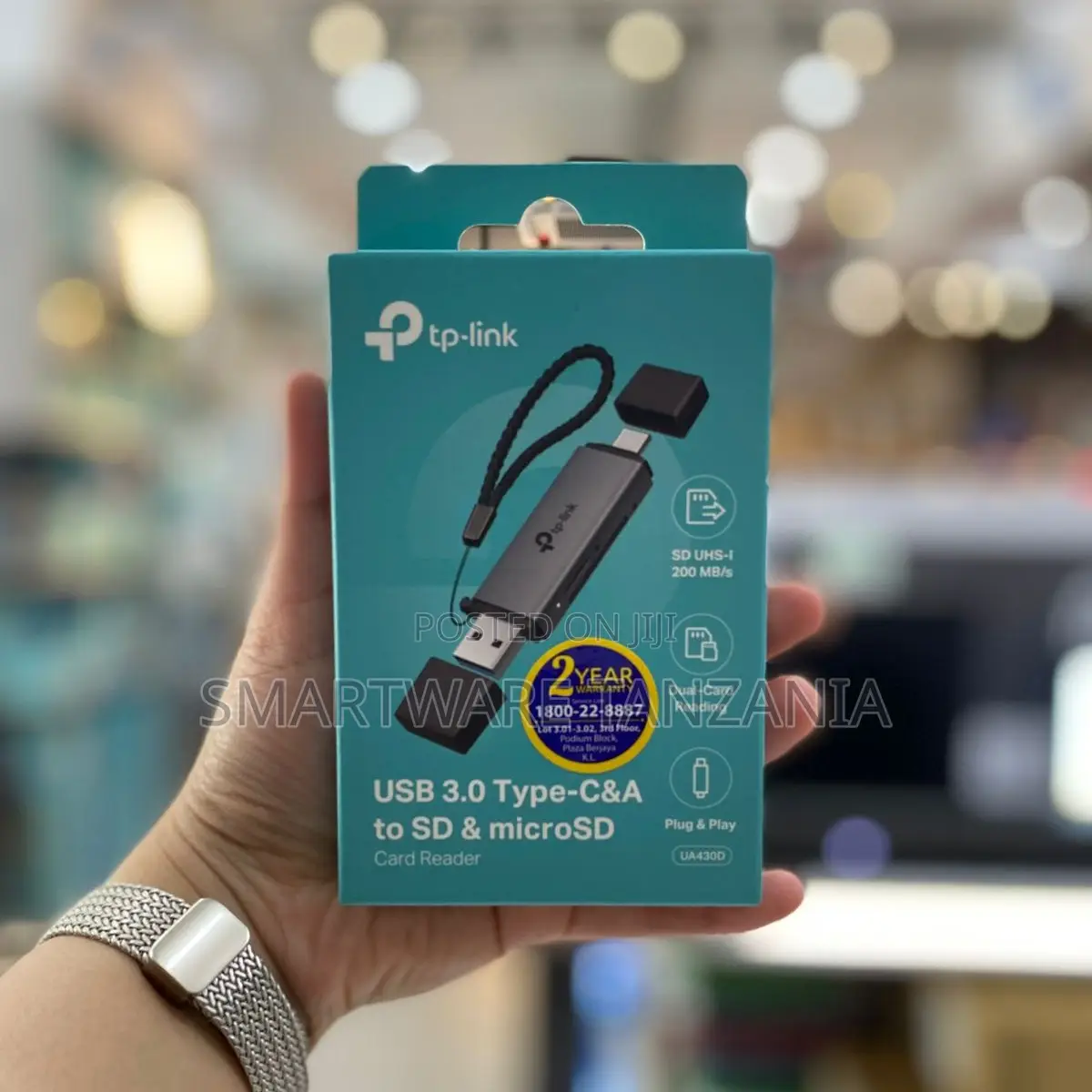 Tp-Link Usb 3.0 Type-C and a Dual Sd Microsd Card Reader 200mb/S