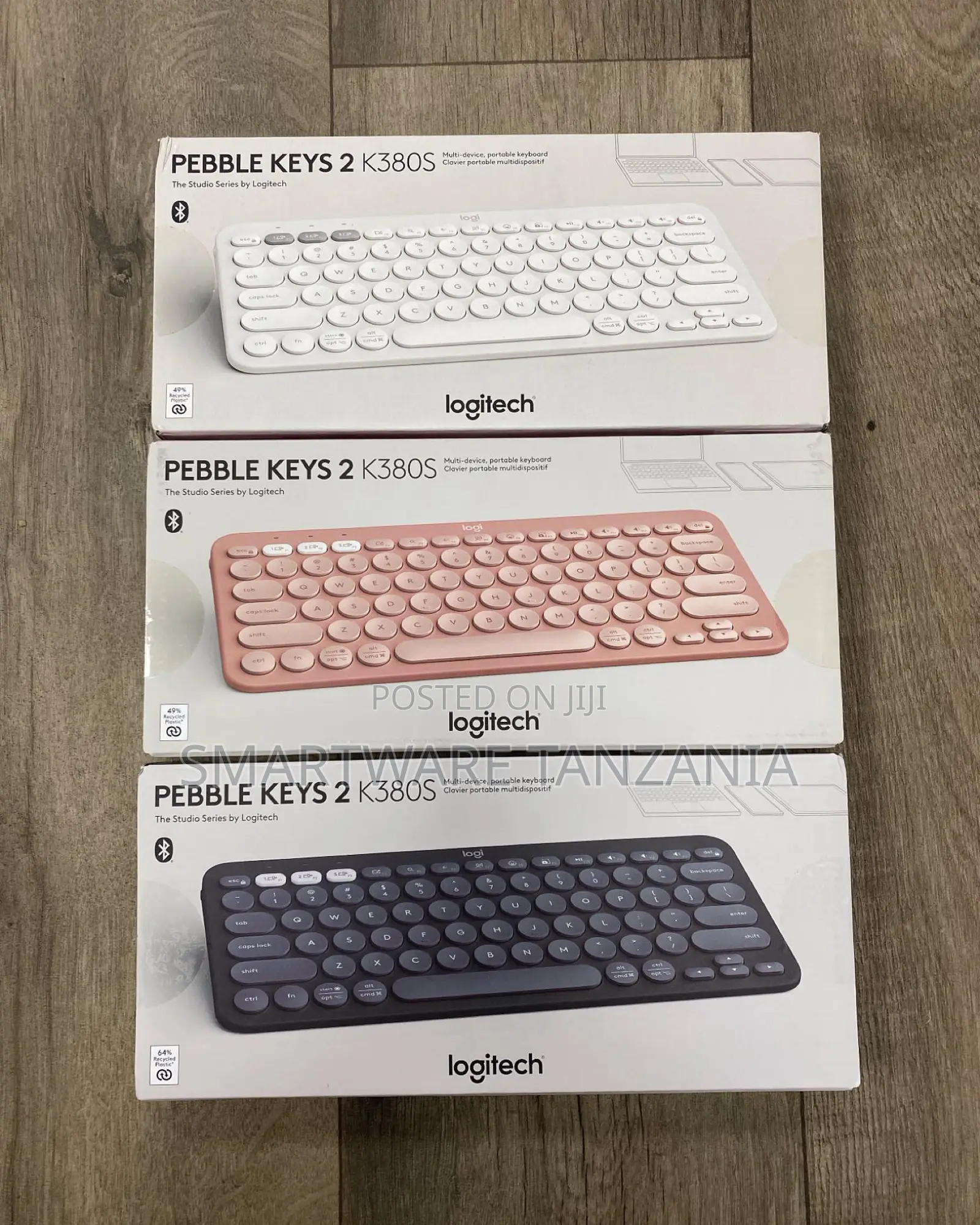 Logitech Pebble Keys 2 K380s Wireless Bluetooth Keyboard Multi-Device