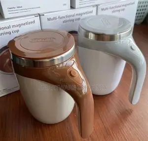 Multi-Functional Magnetized Self-Stirring Mug 380ml Coffee Cup