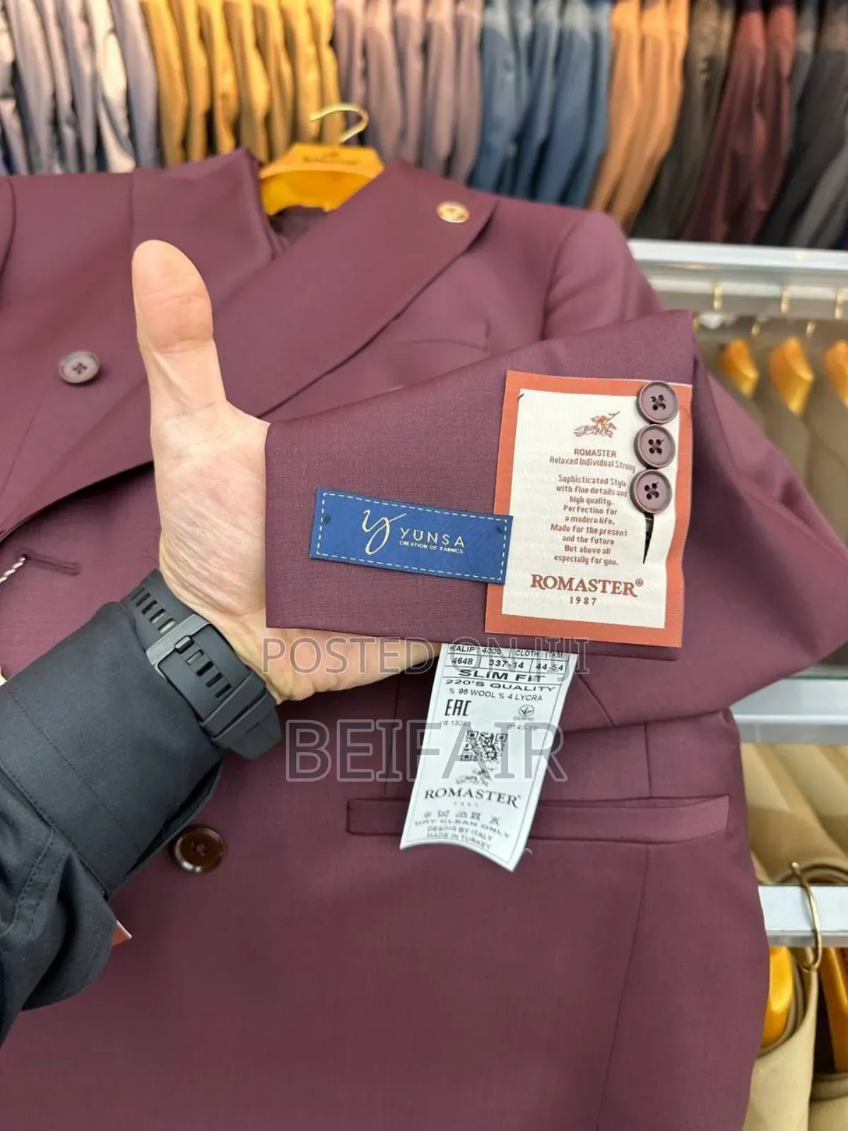 Yunsa Romaster 1987 Suits