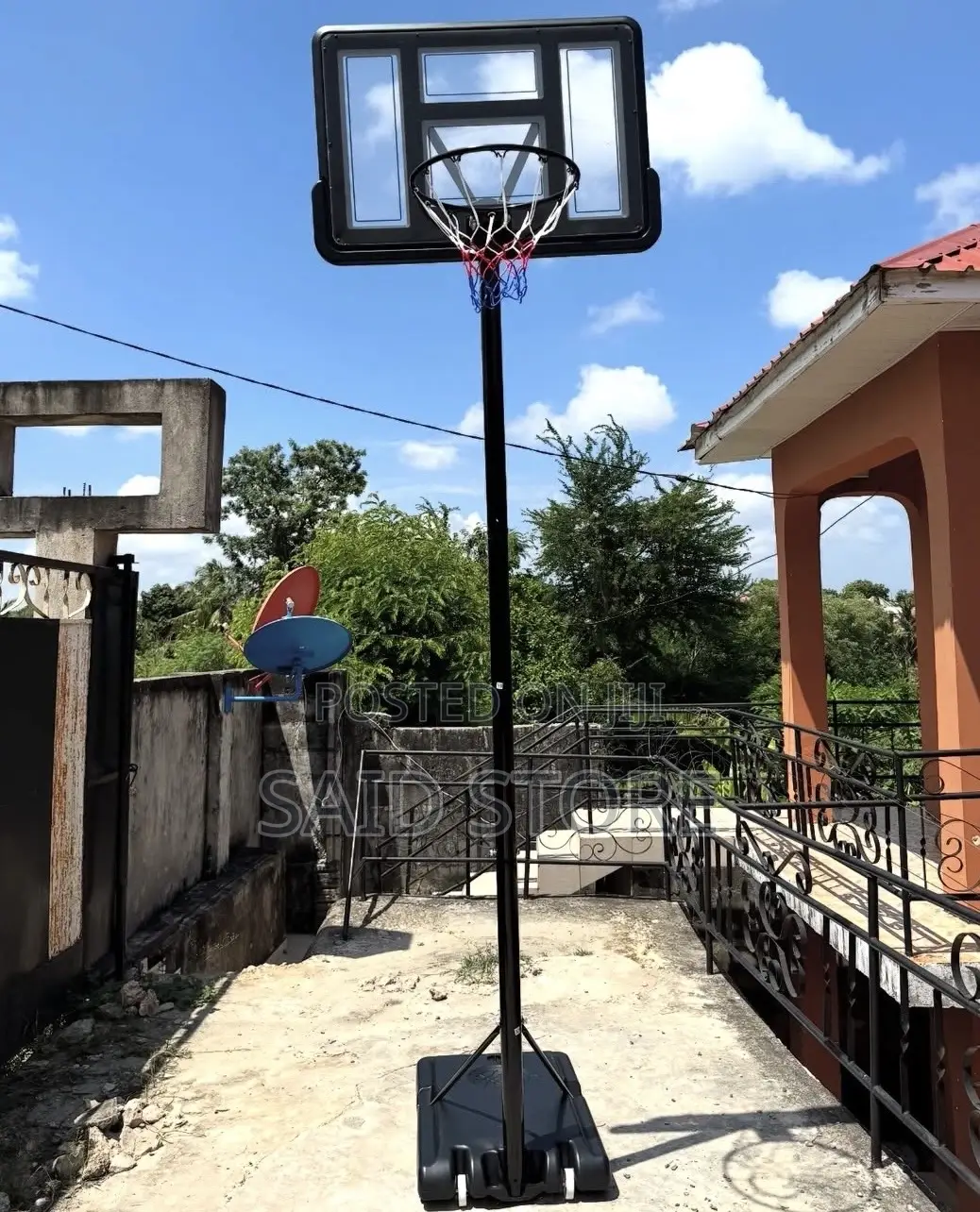 Adjustable Basketball Hoop 10ft