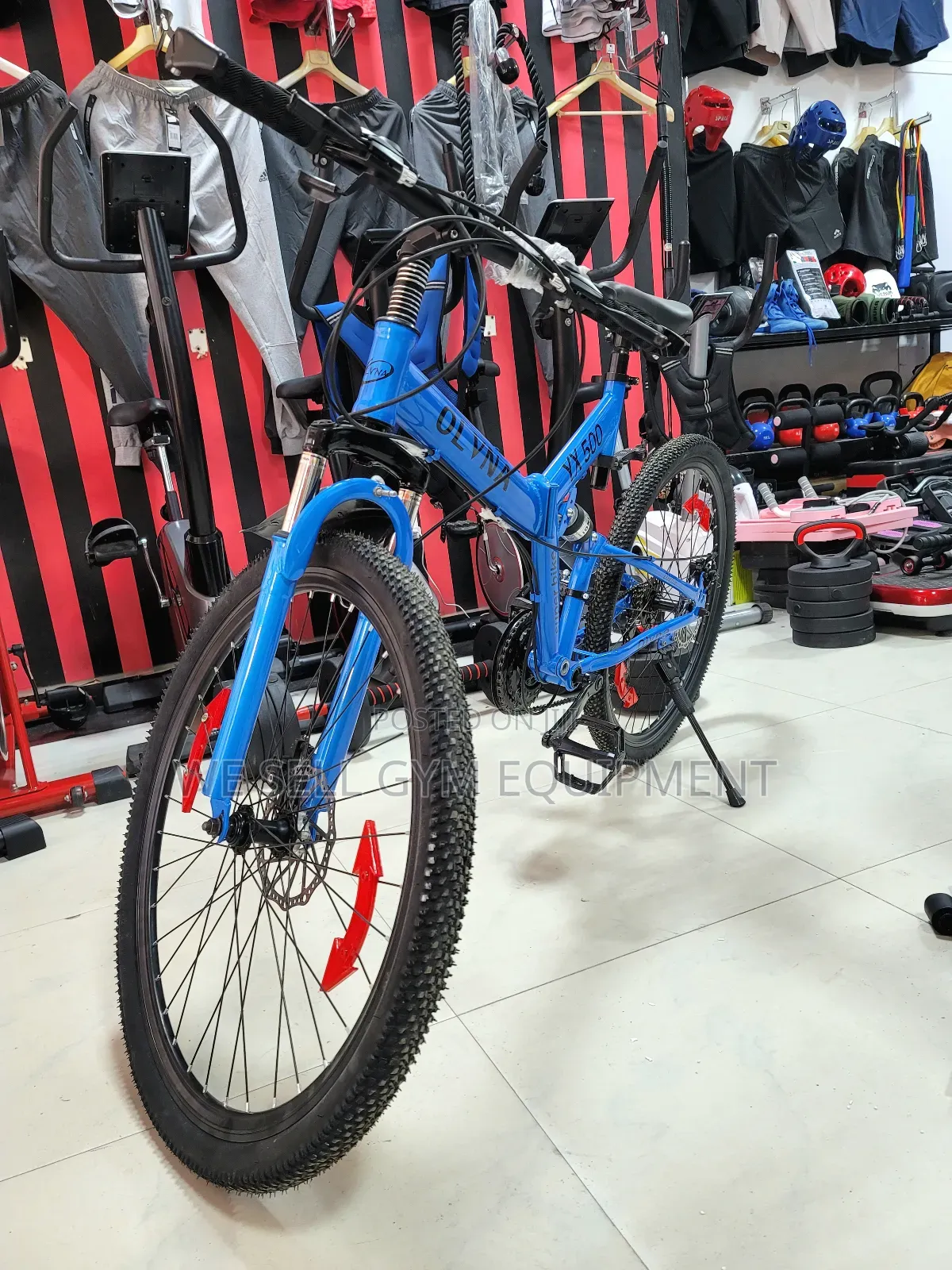 Folding Mountain Bike 7gear Air Shockup