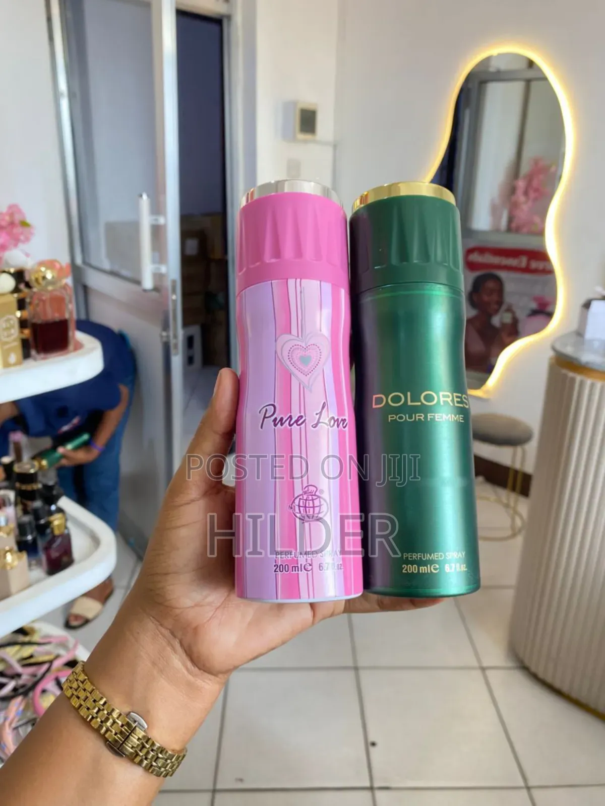 Body Spray Pure Love, Suave