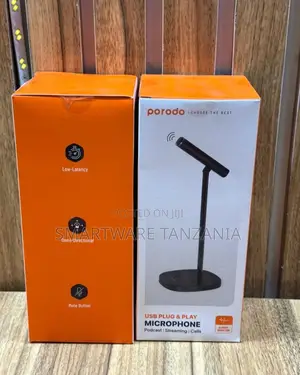 Porodo Ai Noise-Reduction Usb Microphone for Podcasting and Calls
