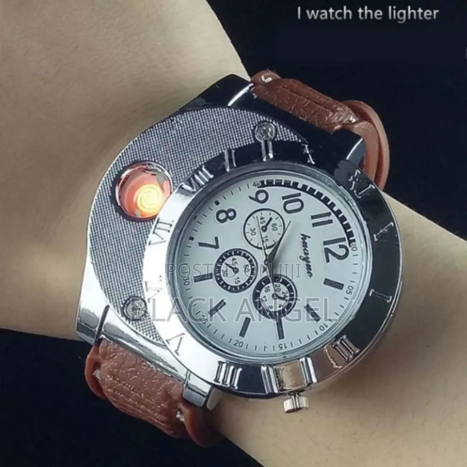 Watch With Lighter