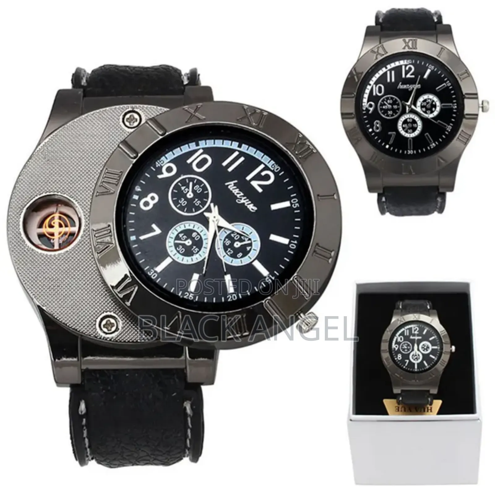 Watch With Lighter