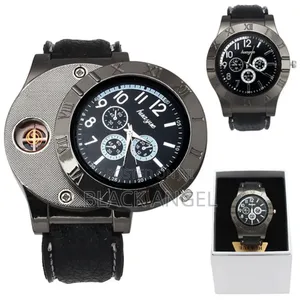 Watch With Lighter