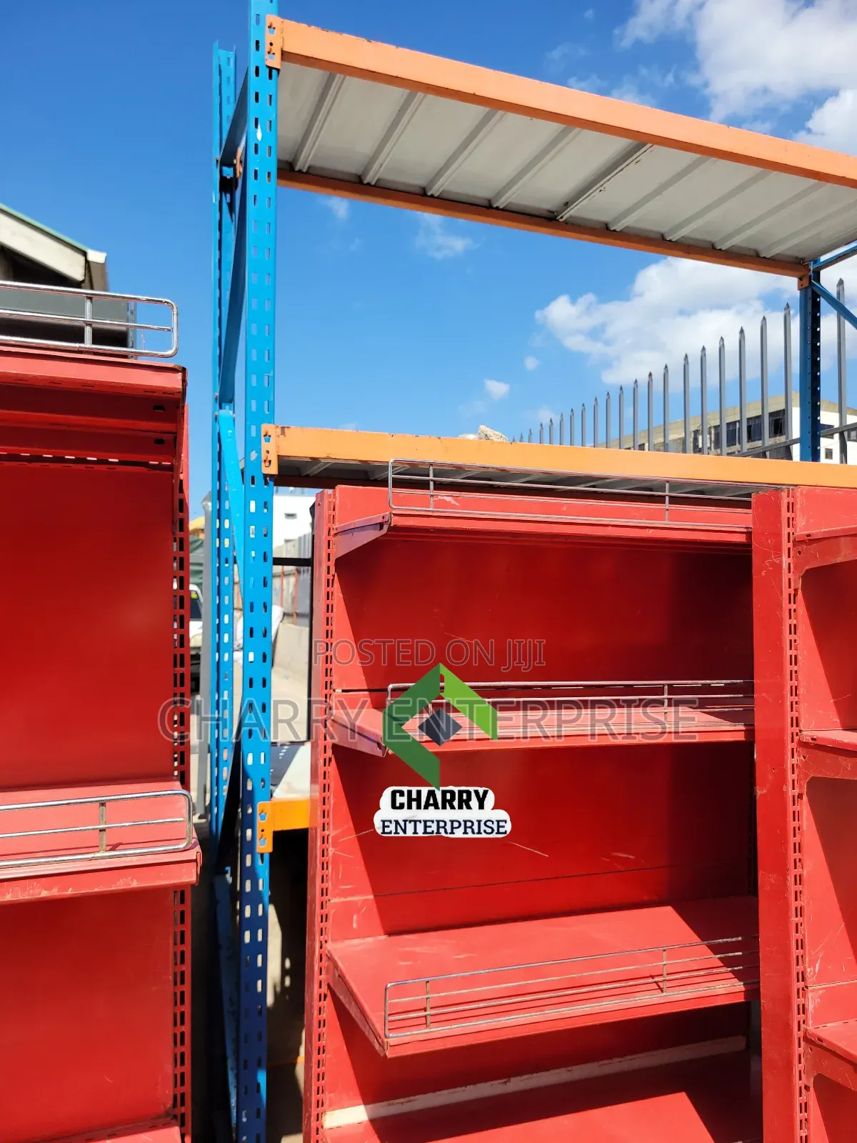 High Qualiy Coated Metal Single Side Shelf for Supermarket, Bakery Etc