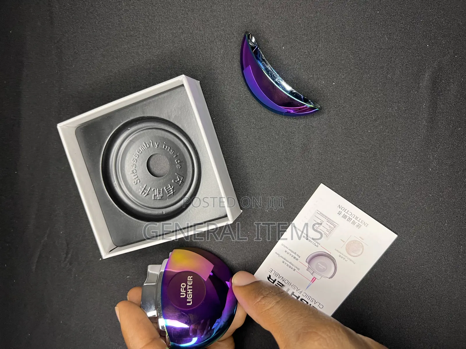 Ufo Alien Spce Ship Windprooof Lighter
