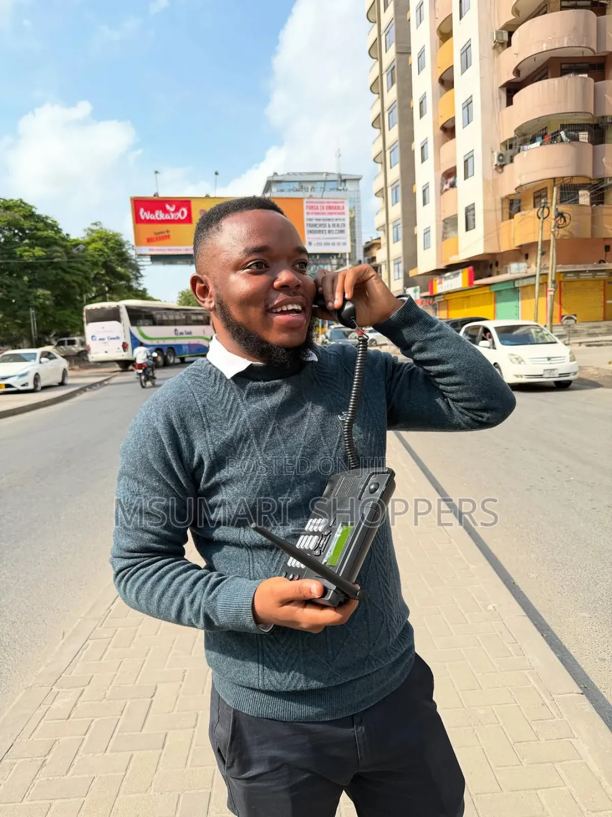 New Mobile Phone Black
