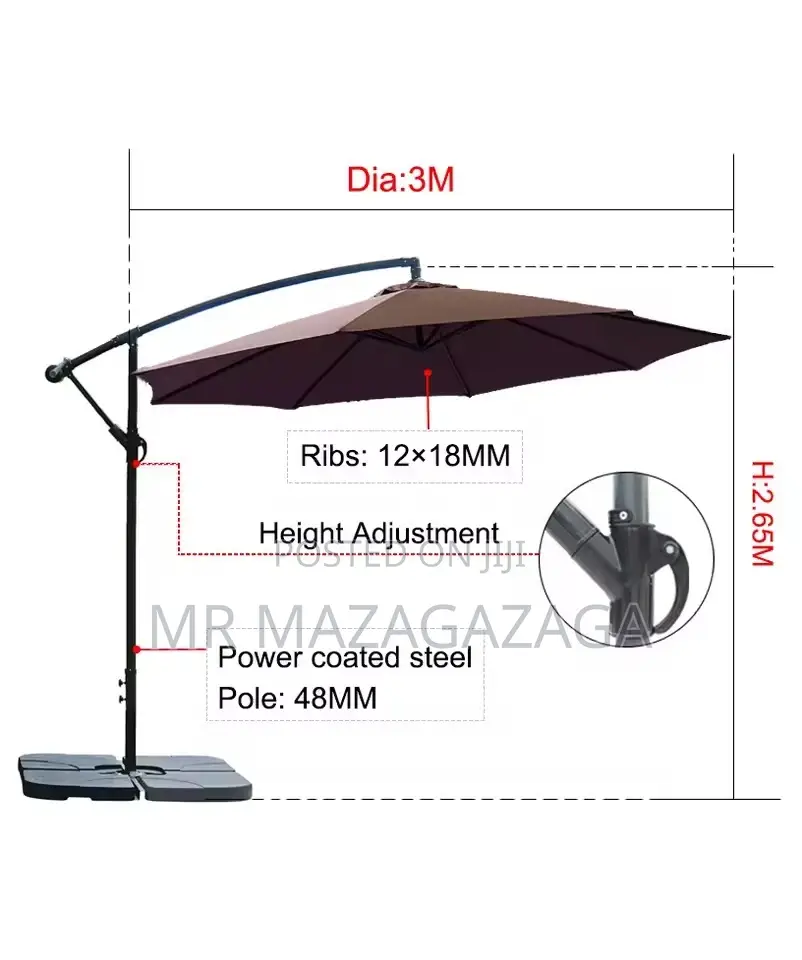 Garden Umbrella 9ft
