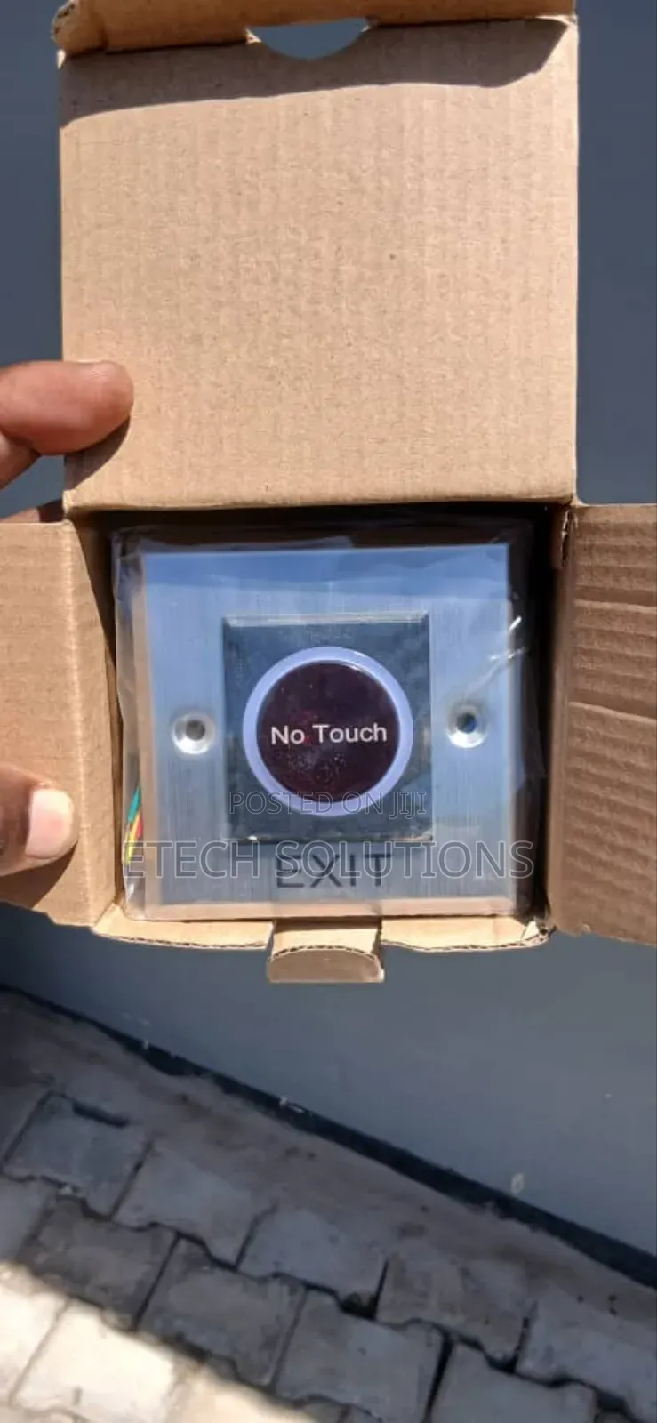 No Touch Exit Button