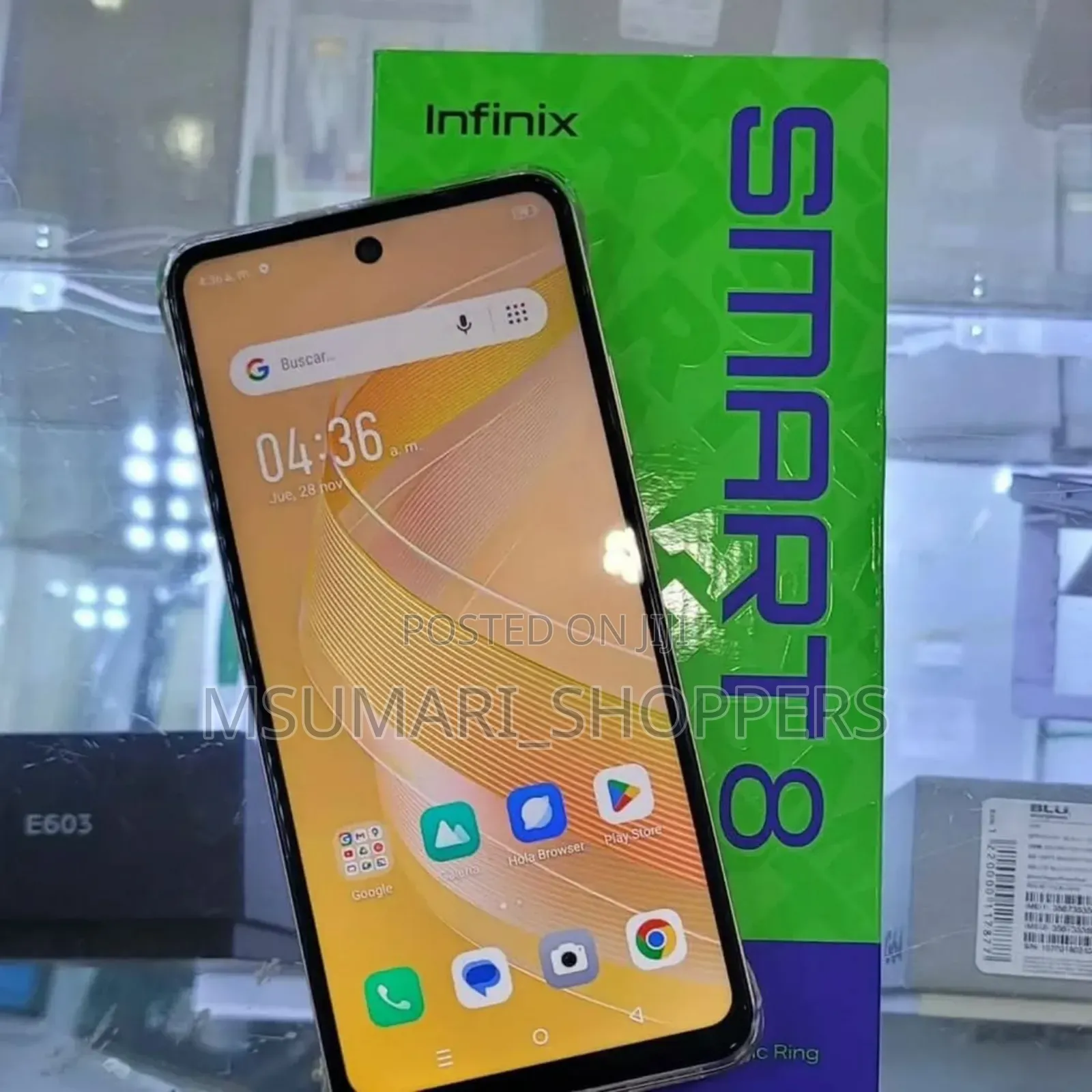 New Infinix Smart 8 128 GB Gold