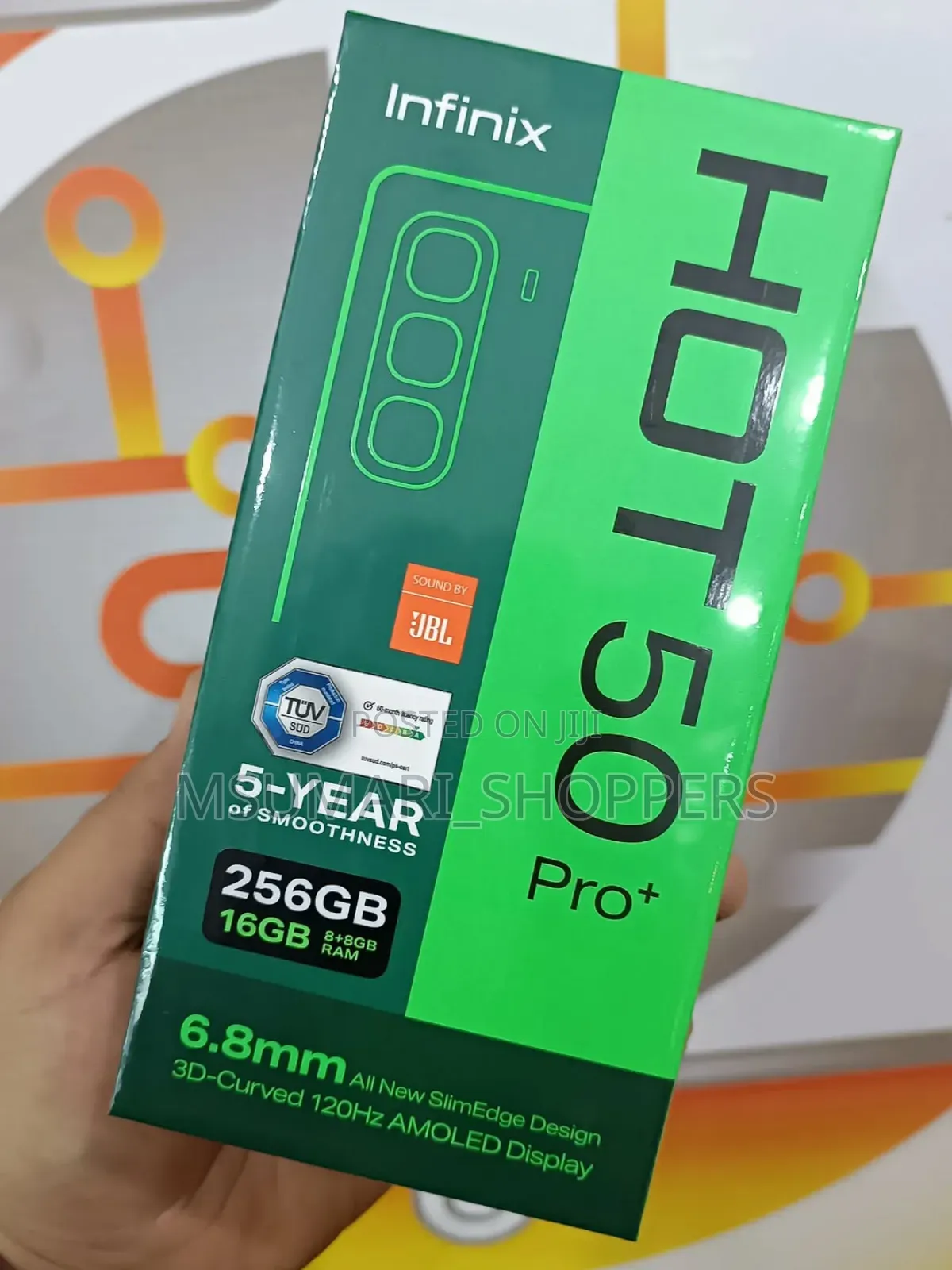 New Infinix Note 50 Pro+ 256 GB Silver