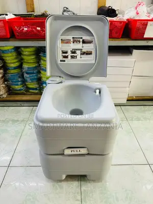 Portable Camping Toilet With Flush System for Outdoor Adventures
