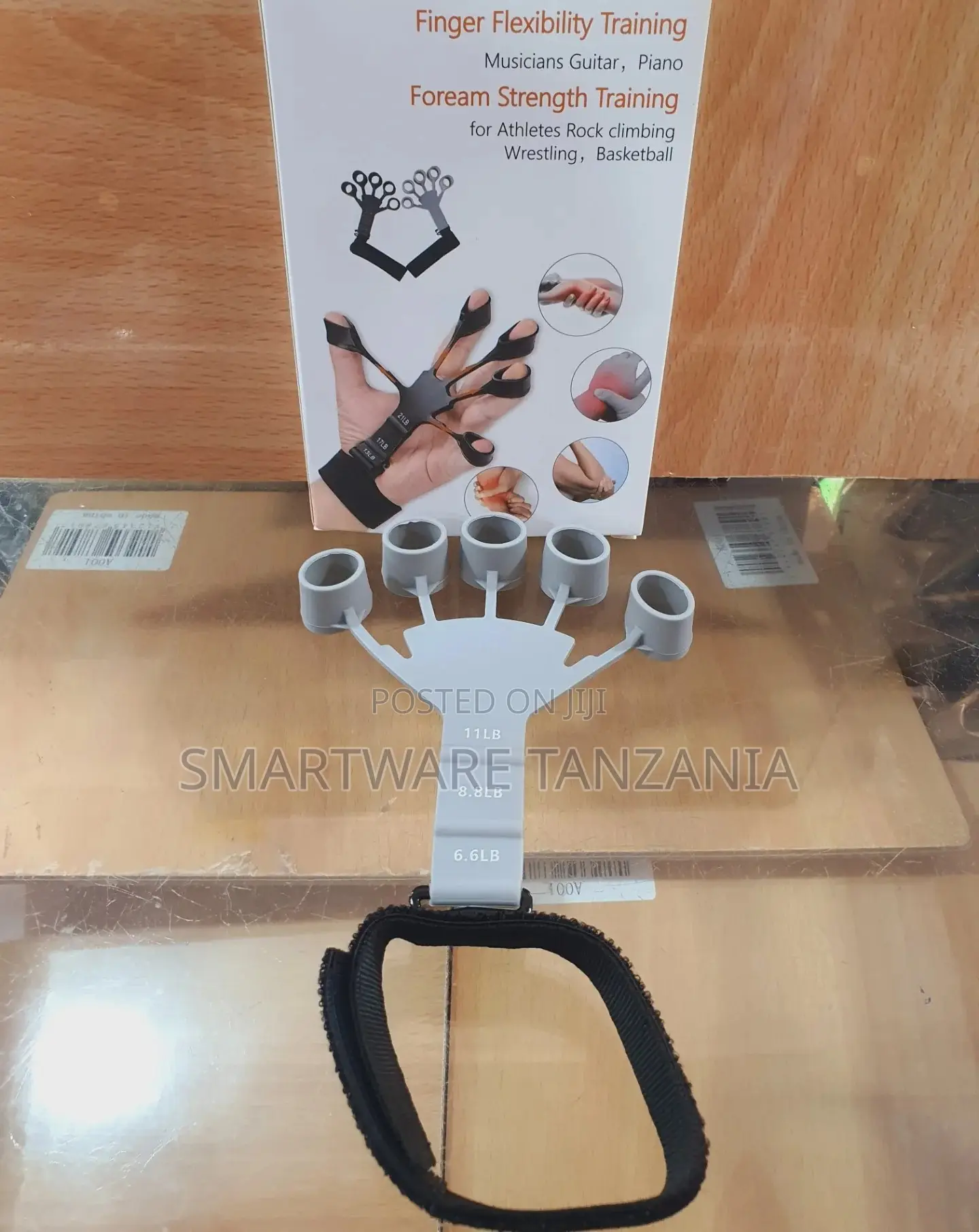 Adjustable Hand Grip Strengthener for Musicians and Athletes