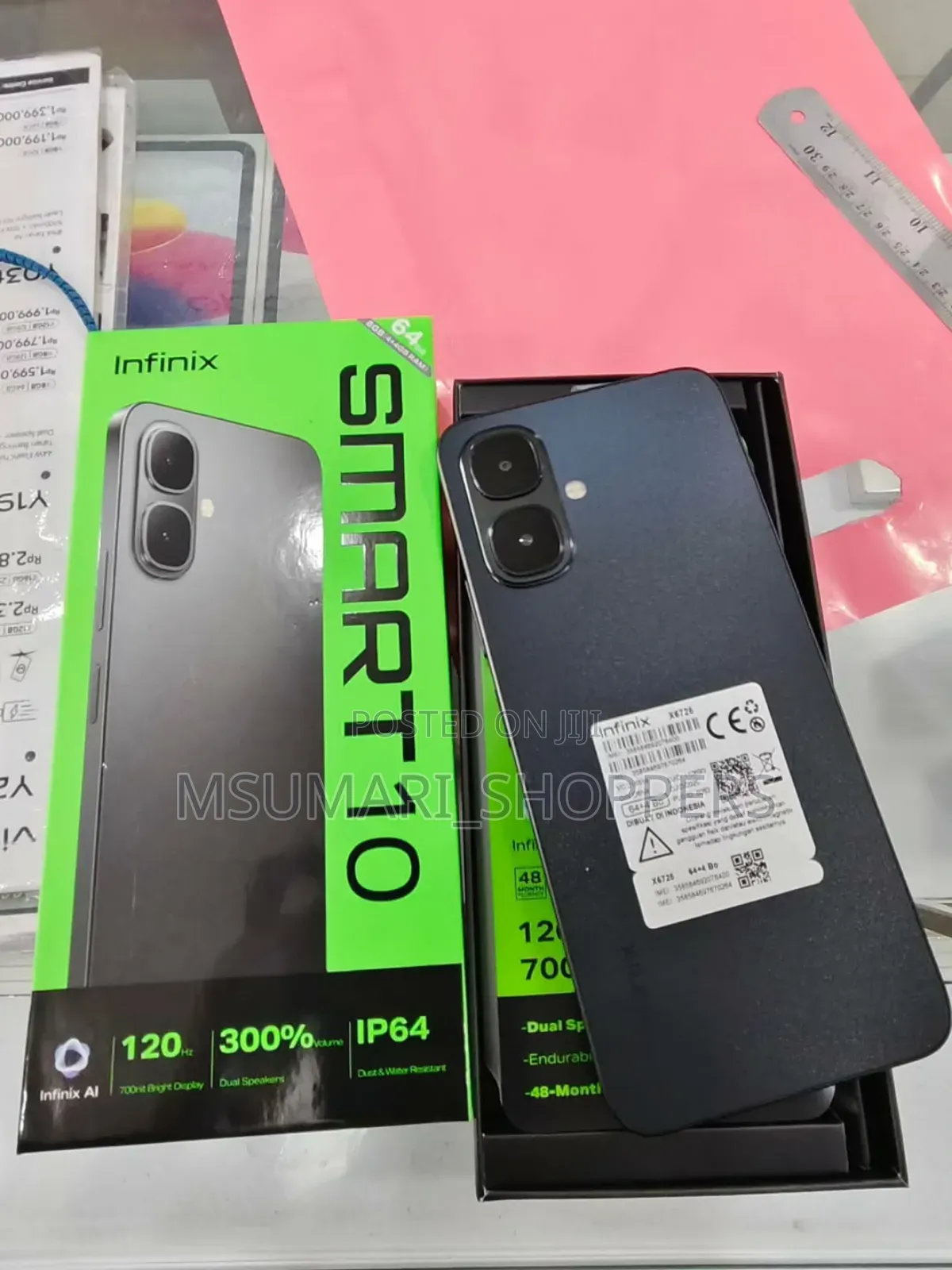 New Infinix Smart 10 64 GB Black