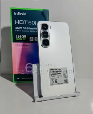 New Infinix Hot 60i 128 GB White