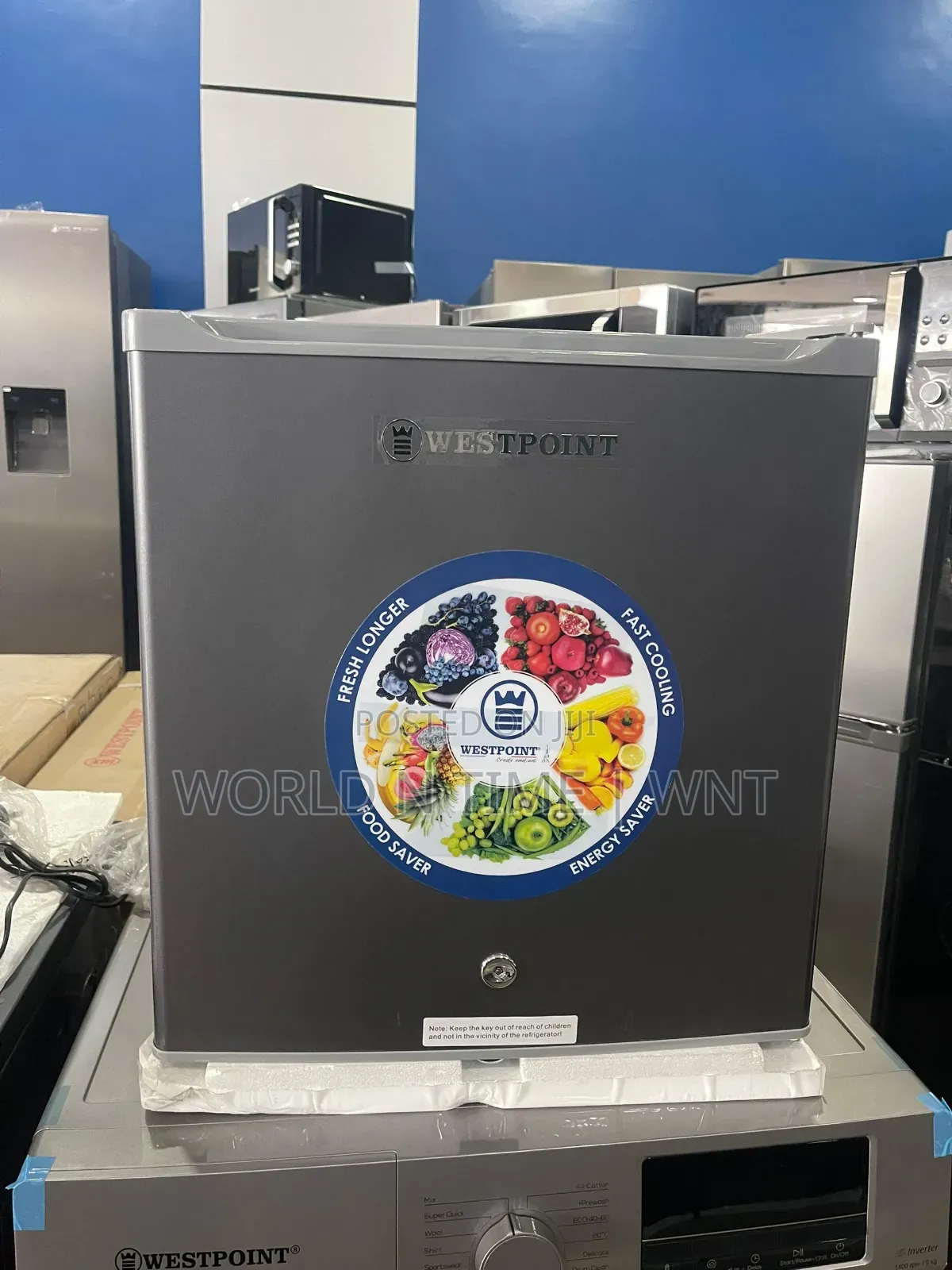 Westpoint Mini Bar Fridge Wrown 525.Ez 46liter