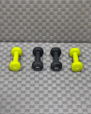 2kg Neoprene Coated Dumbbells Set for Home Fitness Training